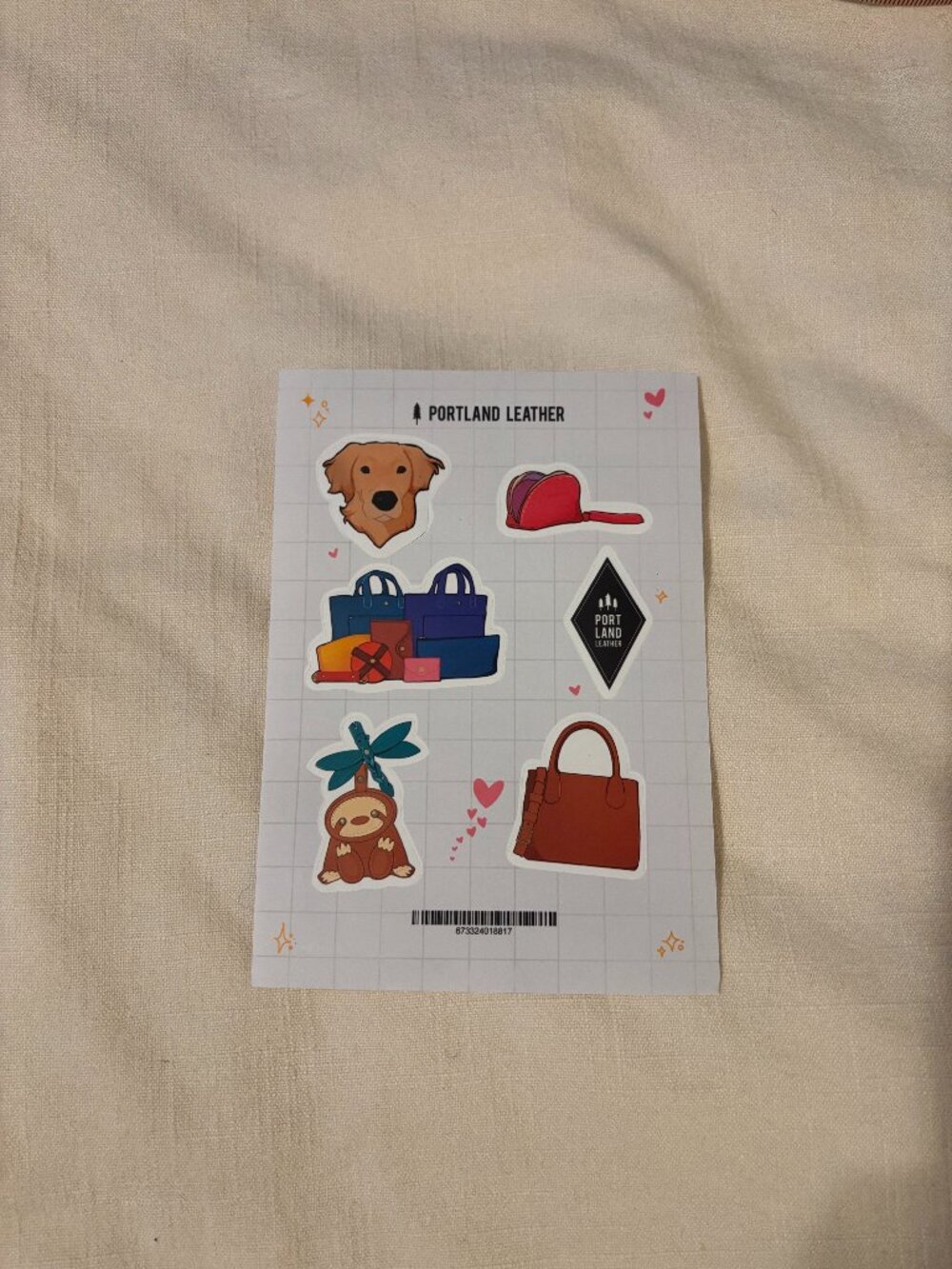 Portland Leather Goods Sticker Sheet